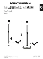 Qazqa Parte TL Black Instruction Manual preview