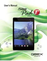 Qbex Slim Pad B843Q User Manual preview