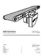 QC Conveyors AS40-CD Installation & Maintenance Instructions Manual preview