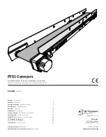 QC Conveyors PF51 Installation Manual, Operation & Maintenance Instructions предпросмотр