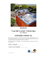 QCA Spa Jewel +3 Series Owner'S Manual preview
