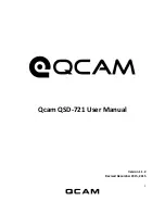 Qcam QSD-721 User Manual предпросмотр