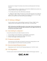 Предварительный просмотр 8 страницы Qcam QSD-721 User Manual