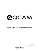 Qcam QSD-722 Quick Start Manual предпросмотр