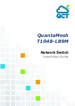 QCT QuantaMesh T1048-LB9M Installation Manual preview