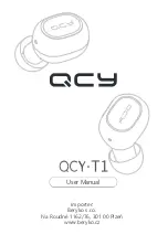 QCY QCY-T1 User Manual preview