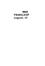 QDI Legend-IV Manual preview