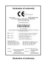 Preview for 3 page of QDI P5I430TX Titanium IB+ Manual