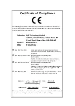 Preview for 2 page of QDI P5I945G Manual