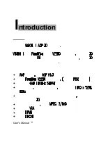 Preview for 5 page of QDI Vision-1 User Manual