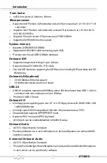 Preview for 7 page of QDI XT4500 Series Manual