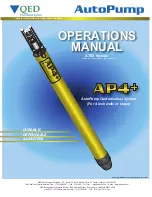 Предварительный просмотр 1 страницы QED AP4+ Operation Manual