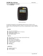 Предварительный просмотр 10 страницы QED GA5000 Operating Manual