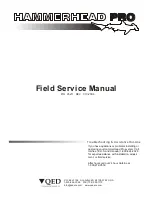 QED Hammerhead Pro Field Service Manual предпросмотр