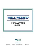 QED Well Wizard 1100 Series Installation Manual preview
