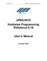 QEI ePAQ-9410 User Manual preview