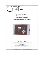 Предварительный просмотр 1 страницы Qel Q4 Controller II Installation, Operation And Maintenance Manual