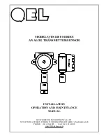 Предварительный просмотр 1 страницы Qel QTS-6100 Series Installation, Operation And Maintenance Manual