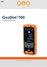 QEO GeoDist 100 User Manual предпросмотр