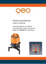 Preview for 1 page of QEO Multi-Liner FL 50 Plus User Manual