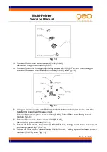 Предварительный просмотр 11 страницы QEO Multi-Pointer Service Manual