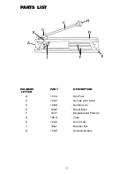 Предварительный просмотр 3 страницы QEP 10267 Owner'S Manual