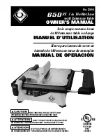 QEP 650XT Owner'S Manual предпросмотр