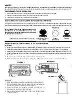 Предварительный просмотр 22 страницы QEP 83012 Owner'S Manual