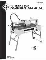 QEP 83240 Owner'S Manual preview