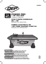 QEP POWER PRO 22900Q Owner'S Manual preview