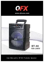 QFX BT-88 User Manual preview