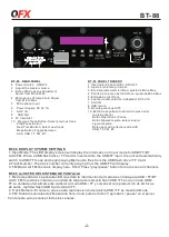 Предварительный просмотр 3 страницы QFX BT-88 User Manual