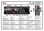 Preview for 2 page of QFX FX-182 Instruction Manual