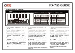 Preview for 3 page of QFX FX-755 Instruction Manual