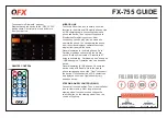 Preview for 5 page of QFX FX-755 Instruction Manual