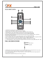 Предварительный просмотр 6 страницы QFX PBX-1008 User Manual