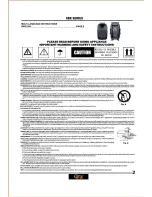 Preview for 2 page of QFX PBX-1202BT Operating Instructions Manual