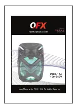 Preview for 1 page of QFX PBX-154 User Manual