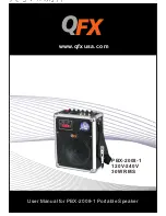 Preview for 1 page of QFX PBX-2008-1 User Manual