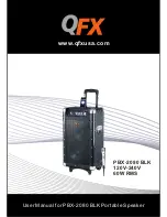 QFX PBX-2080 BLK User Manual preview