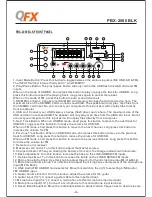 Preview for 5 page of QFX PBX-2080 BLK User Manual