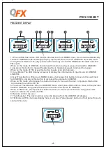 Предварительный просмотр 5 страницы QFX PBX-3200BT User Manual