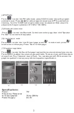 Preview for 4 page of QFX PBX-6 User Manual