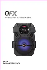 Предварительный просмотр 5 страницы QFX PBX-8 Instruction Manual