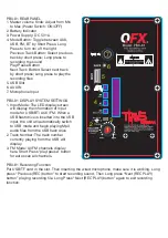 Preview for 3 page of QFX PBX-81 User Manual