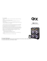 QFX SBX-104 Operating Instructions предпросмотр