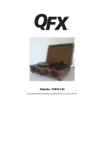 Предварительный просмотр 15 страницы QFX TURN-101 Manual