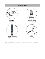 Предварительный просмотр 4 страницы QFX TV-LED1311 Instruction Manual