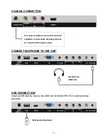 Предварительный просмотр 14 страницы QFX TV-LED1311 Instruction Manual