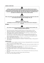 Preview for 6 page of QGarden QG500ERLT Instruction Manual